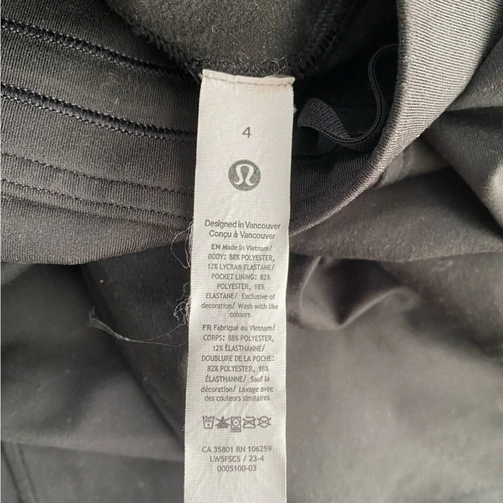 Lululemon Pants Women’s 4 Its Rulu Run Fleece High-Rise Jogger *Full Length